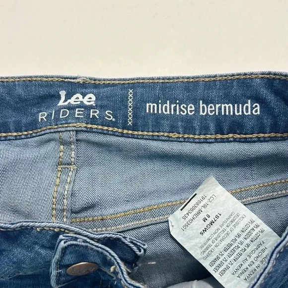 Women’s‎ Lee Riders midrise Bermuda shorts size 8 M - Picture 3 of 4